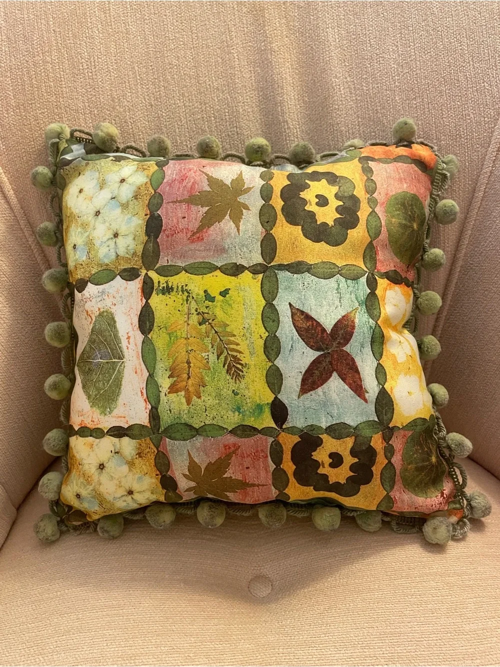 Todd Oldham Vintage 1994 Decorative Pillow